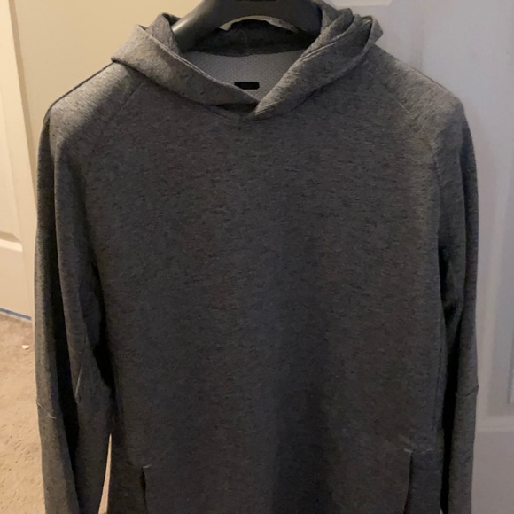lululemon athletica Other - Men’s Lululemon grey heather hooded sweatshirt.  Size XL.